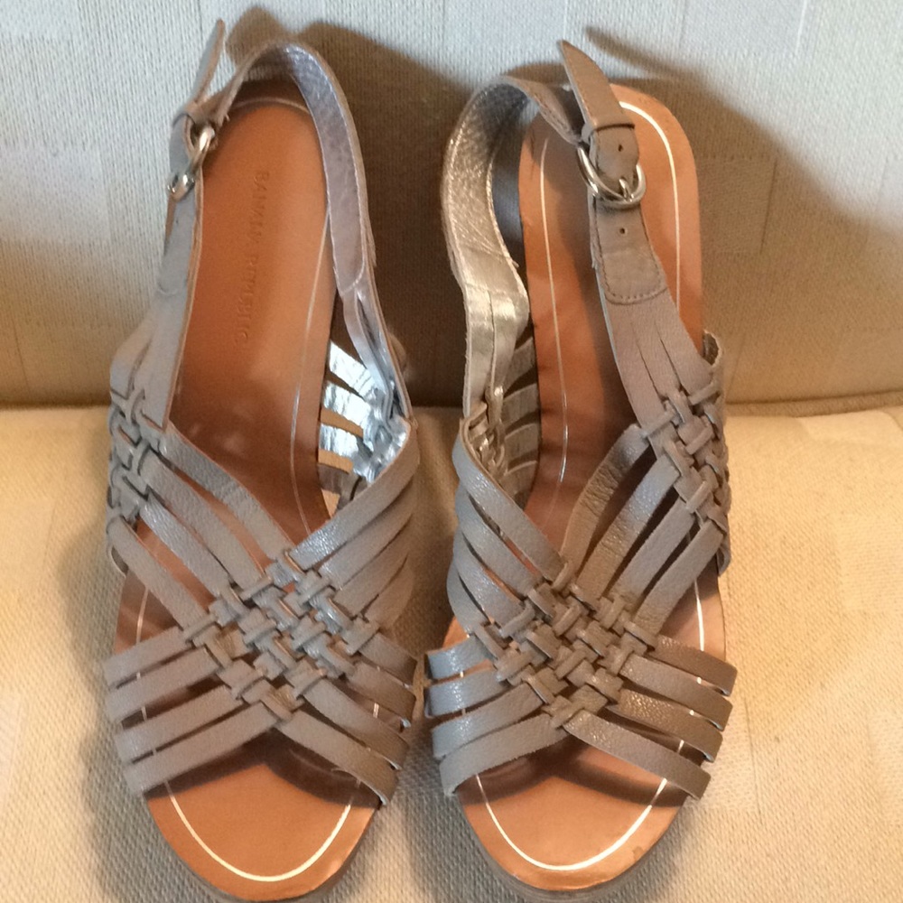BR leather heels—price drop!